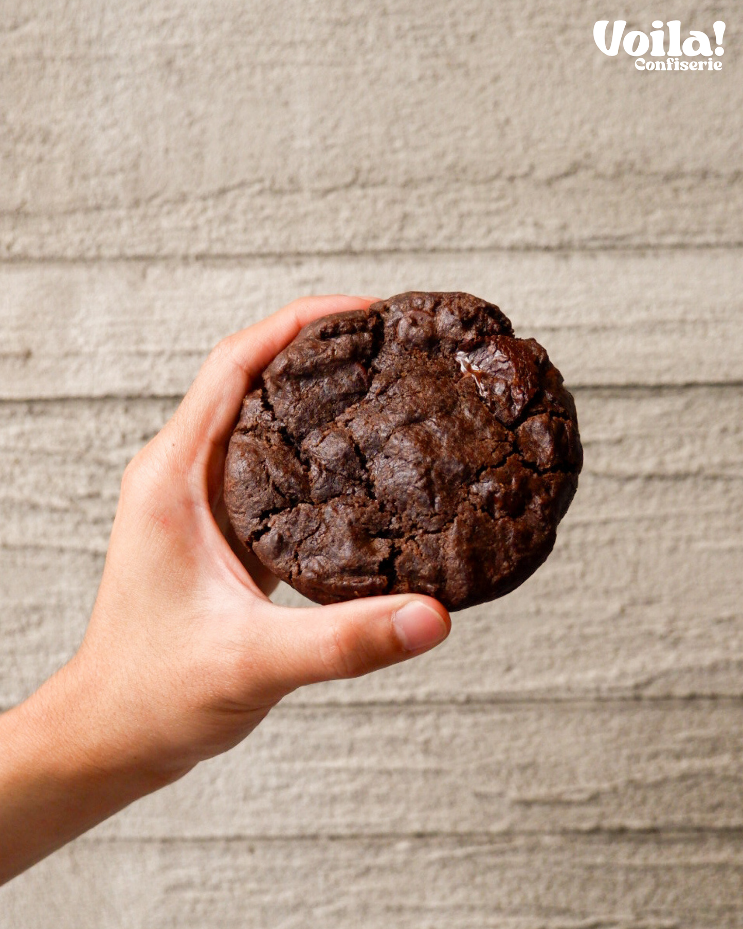 Triple Chocolate Chip Cookie